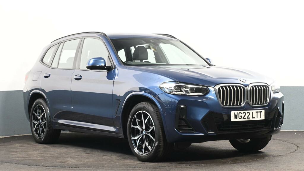 BMW X3 Xdrive20d Mht M Sport Step Blue