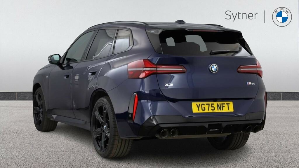 BMW X3 M50 Xdrive YG75NFT Blue #2