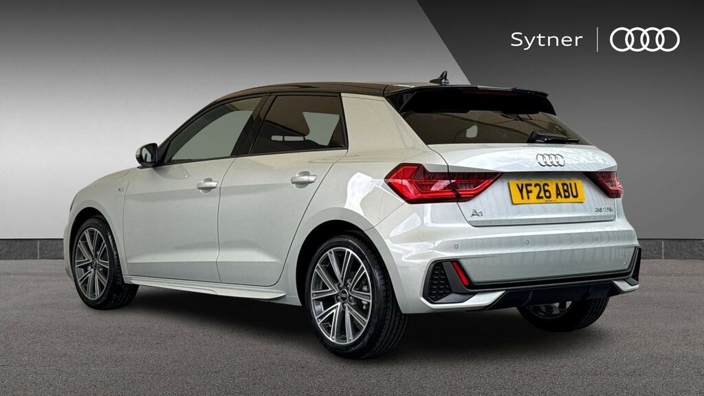 Audi A1 35 Tfsi S Line S Tronic YF26ABU Silver #3