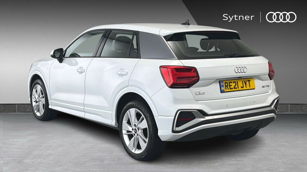 Audi Q2 35 Tfsi S Line S Tronic Cs RE21JYT White #3