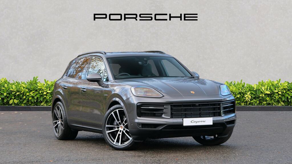 Porsche Cayenne E-hybrid Tiptronic S Grey