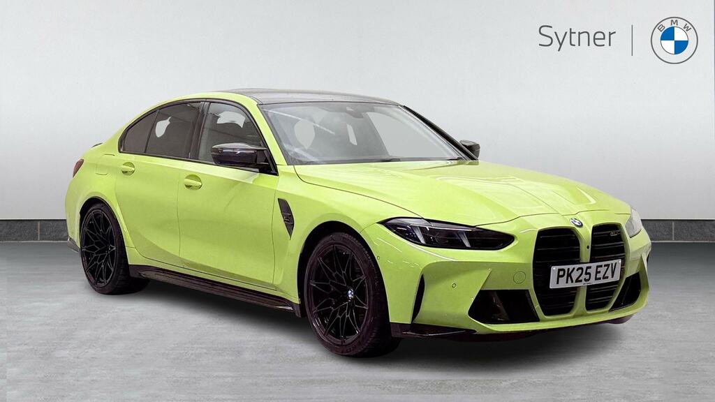 BMW M3 M3 Xdrive 530 Competition M Step Yellow