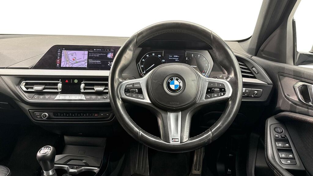 BMW 1 Series 118I M Sport FD70TKK White #5