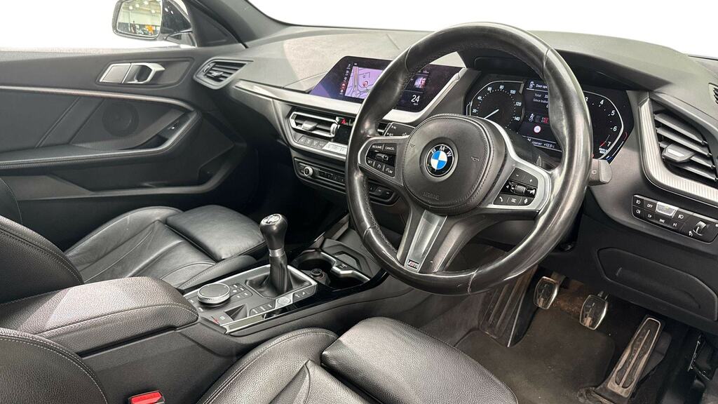 BMW 1 Series 118I M Sport FD70TKK White #6