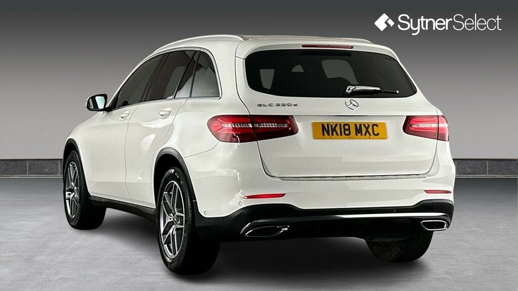Mercedes-Benz GLC Class Glc 220D 4Matic Amg Line 9G-tronic NK18MXC White #2