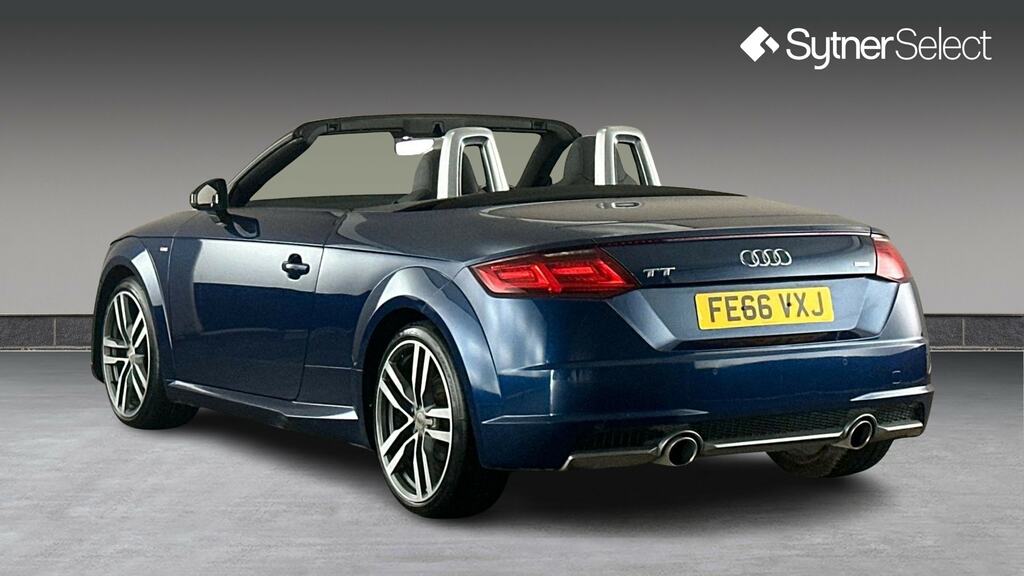 Audi TT 2.0 Tdi Ultra S Line FE66VXJ Blue #4
