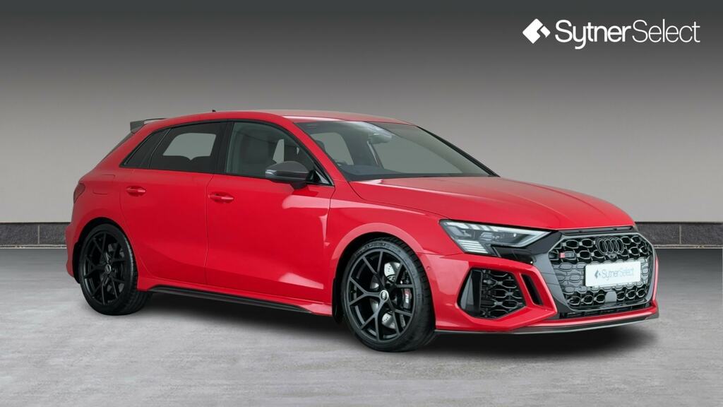 Audi RS3 Rs 3 Tfsi Quattro Carbon Black S Tronic Red