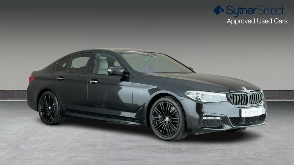 BMW 5 Series 540I Xdrive M Sport Black