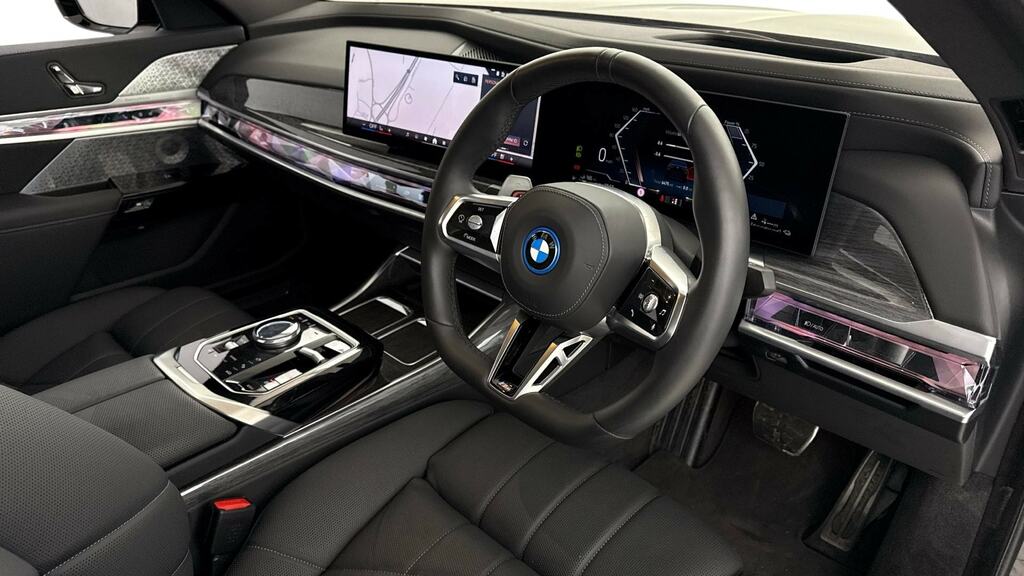 BMW 7 Series 750E Xdrive M Sport YH25OYF Black #6