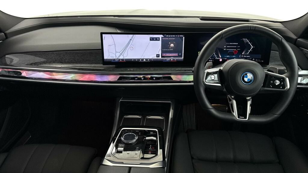 BMW 7 Series 750E Xdrive M Sport YH25OYF Black #4