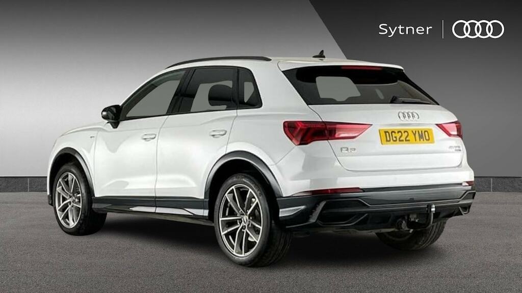 Audi Q3 40 Tfsi Quattro Black Edition S Tronic DG22YMO White #3