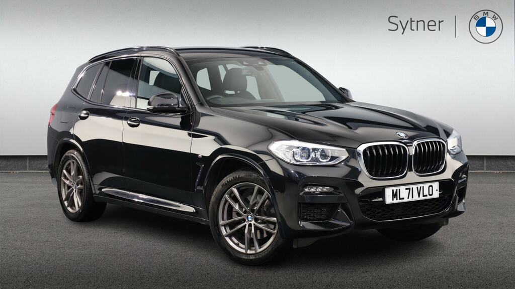 BMW X3 Xdrive20i M Sport Step Black