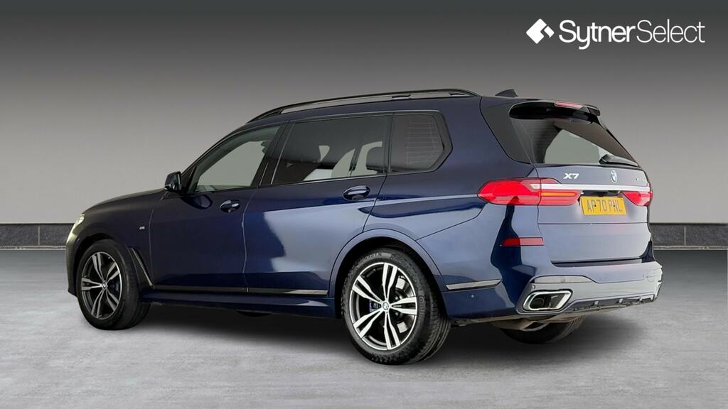 BMW X7 Xdrive40d Mht M Sport Step AP70PNL Blue #2