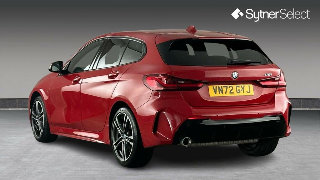 BMW 1 Series 118I 136 M Sport Step VN72GYJ Red #2