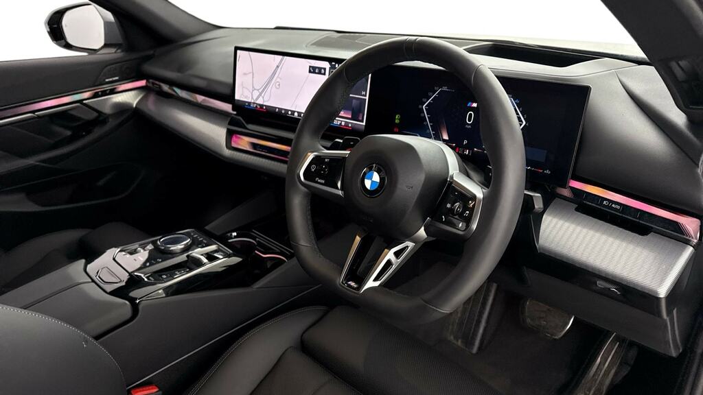 BMW 5 Series 520I M Sport Pro Tech Plus YJ25ZED Grey #6