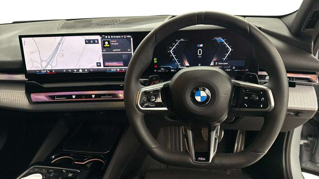 BMW 5 Series 520I M Sport Pro Tech Plus YJ25ZED Grey #5