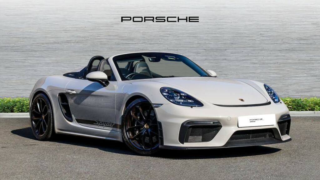 Porsche 718 Spyder 4.0 2dr Grey