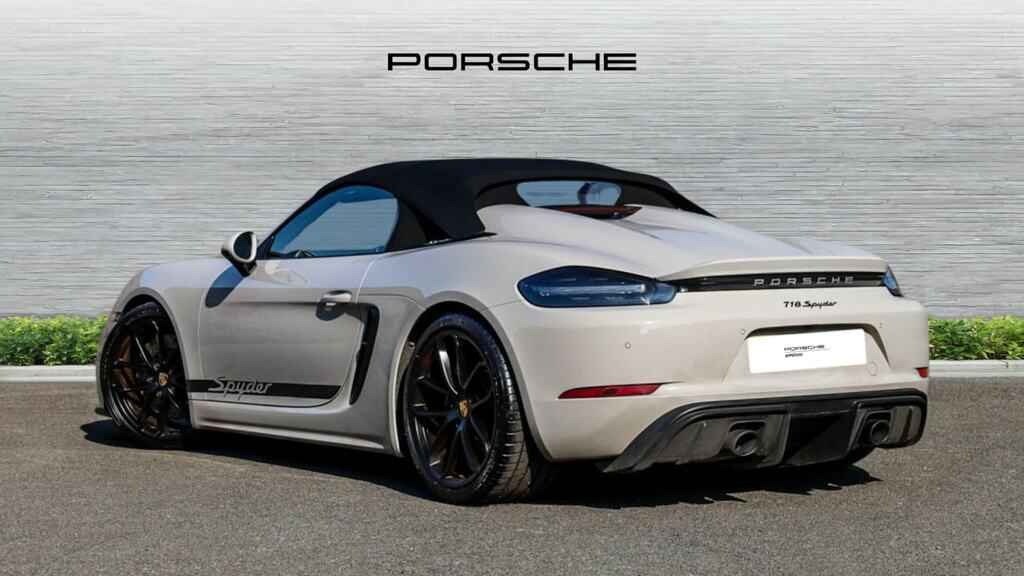 Porsche 718 Spyder 4.0 2dr Grey #4