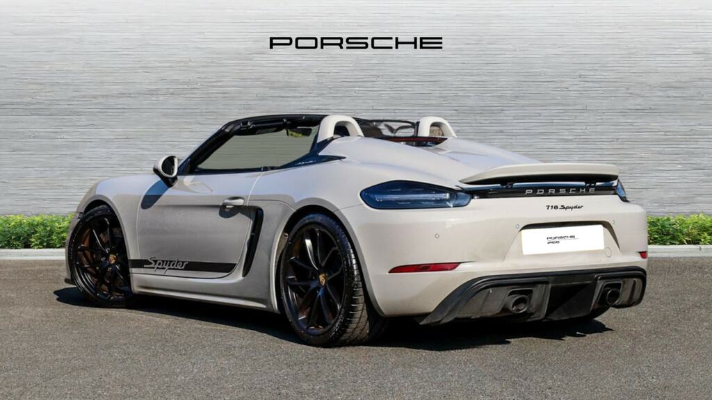 Porsche 718 Spyder 4.0 2dr Grey #2