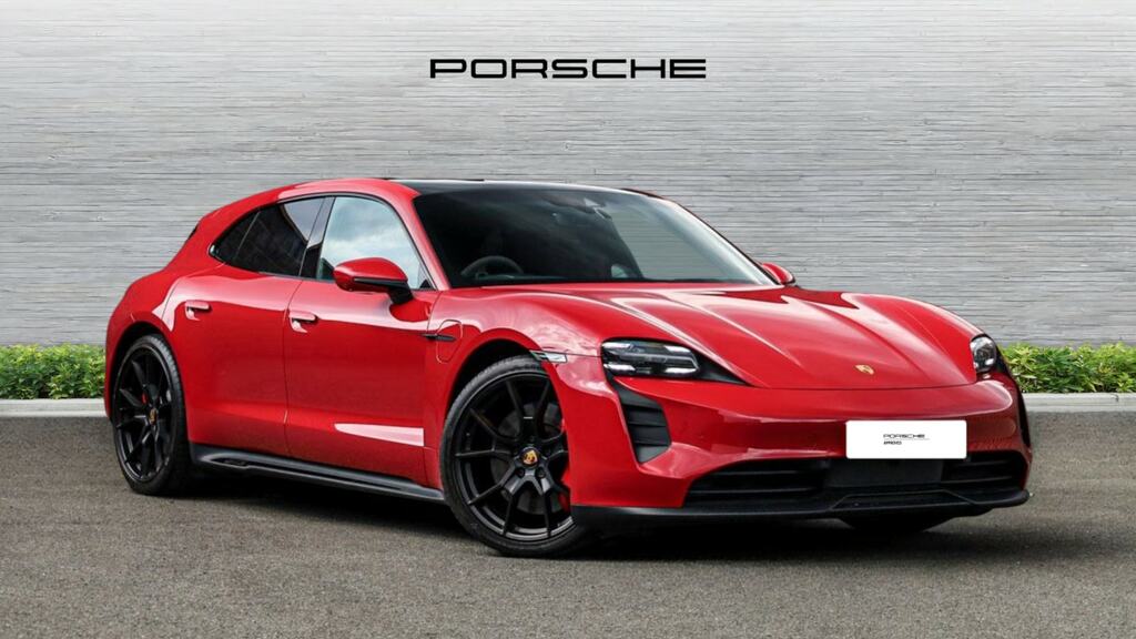 Porsche Taycan 440Kw Gts 93Kwh Red