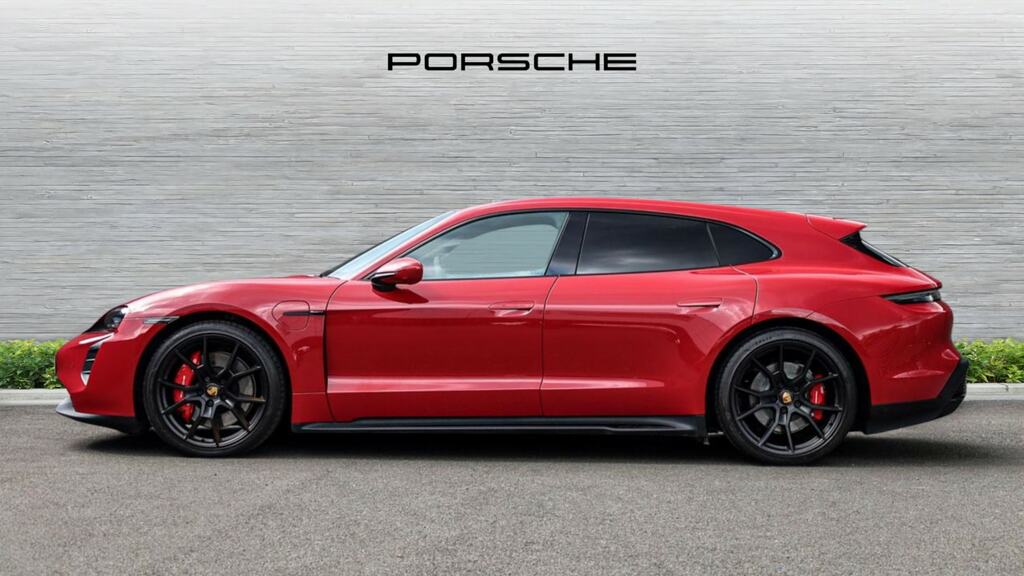 Porsche Taycan 440Kw Gts 93Kwh Red #5
