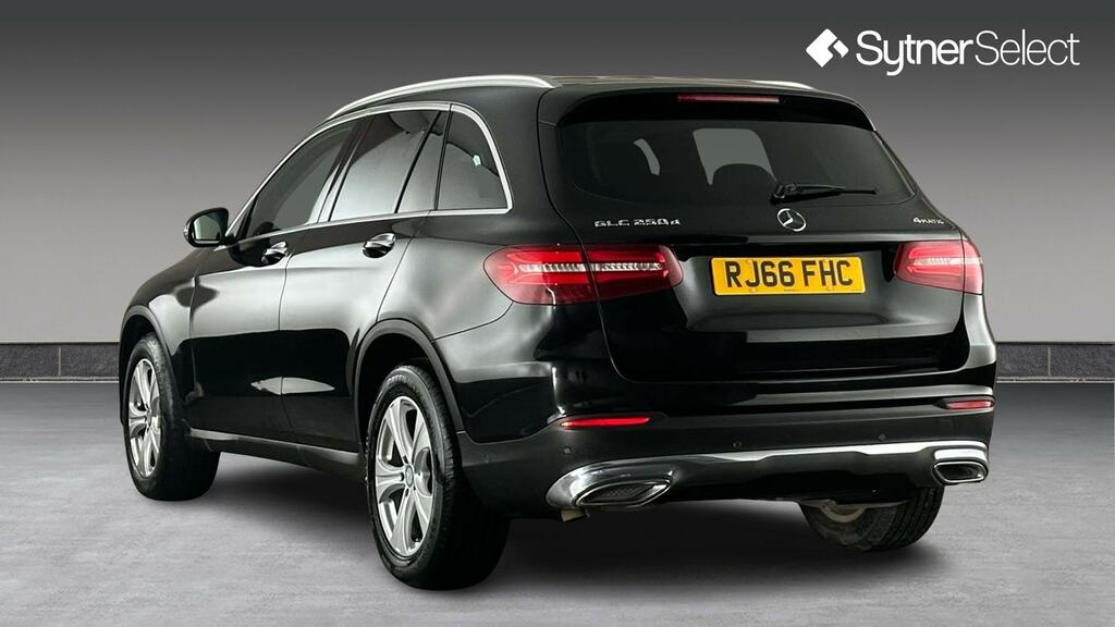 Mercedes-Benz GLC Class Glc 250D 4Matic Sport Premium Plus 9G-tronic RJ66FHC Black #2