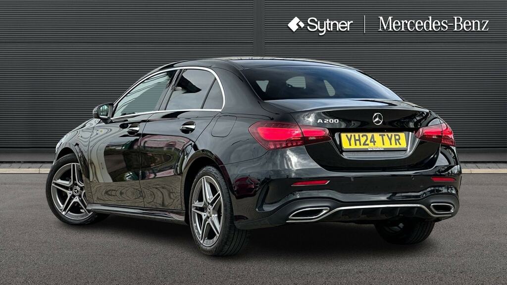 Mercedes-Benz A Class A200 Amg Line Executive YH24TYR Black #2