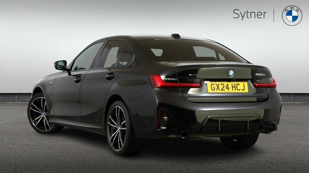 BMW 3 Series 330E Xdrive M Sport Step Pro Pack GX24HCJ Black #2