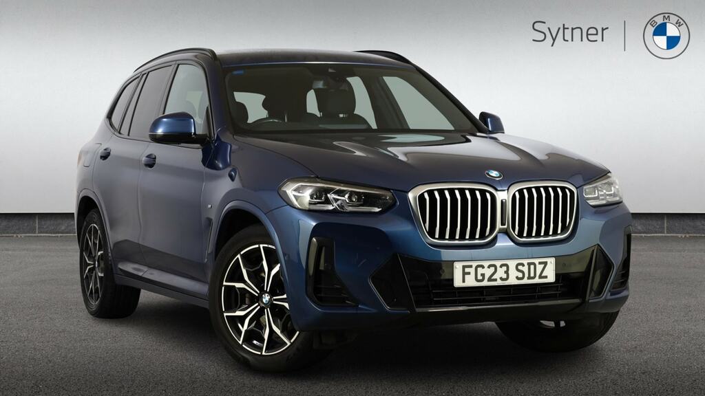 BMW X3 Xdrive20d Mht M Sport Step Blue