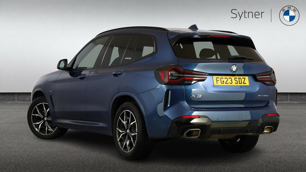 BMW X3 Xdrive20d Mht M Sport Step FG23SDZ Blue #2