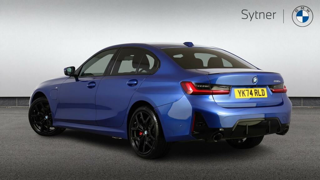 BMW 3 Series 330E 22.3 Kwh M Sport Step Techpro Pack YK74RLD Blue #2