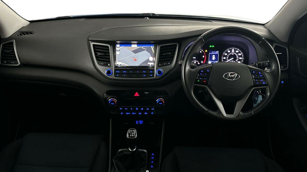 Hyundai Tucson 1.7 Crdi Blue Drive Se Nav 2Wd YX67NRK Blue #6