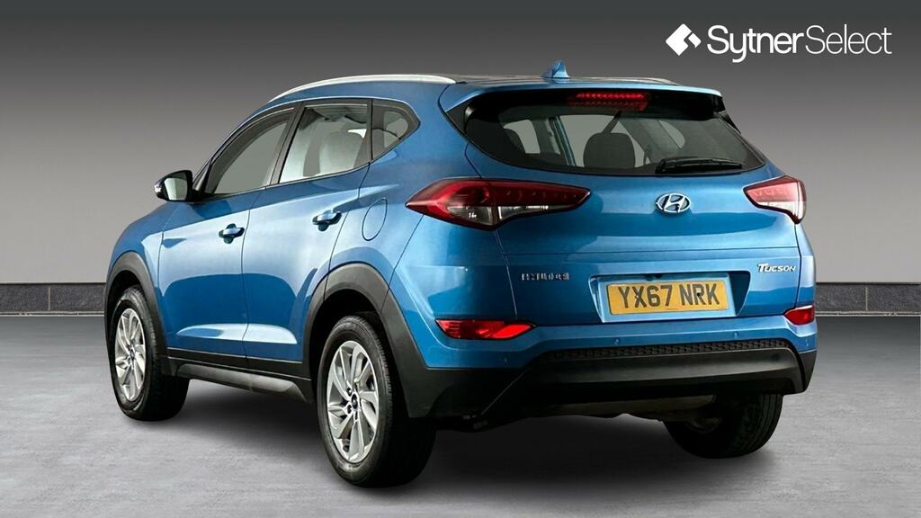 Hyundai Tucson 1.7 Crdi Blue Drive Se Nav 2Wd YX67NRK Blue #2
