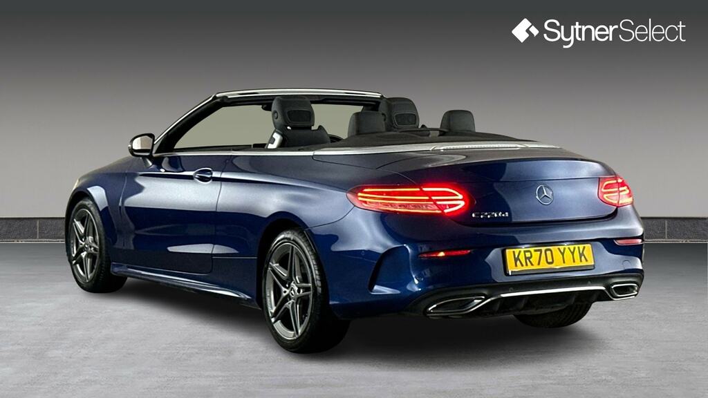 Mercedes-Benz C Class C220d Amg Line Premium 9G-tronic KR70YYK Blue #4