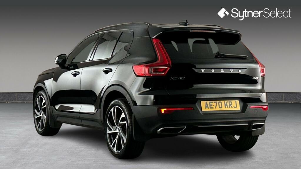 Volvo XC40 2.0 D4 190 R Design Pro Awd Geartronic AE70KRJ Black #2
