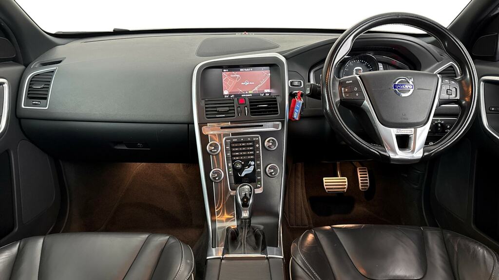 Volvo XC60 D4 190 R Design Lux Nav Geartronic AE67YPN Black #6