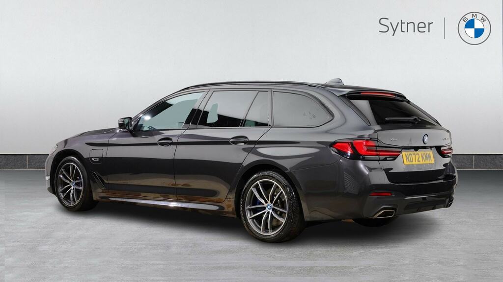 BMW 5 Series 530E Xdrive M Sport ND72KMM Grey #2