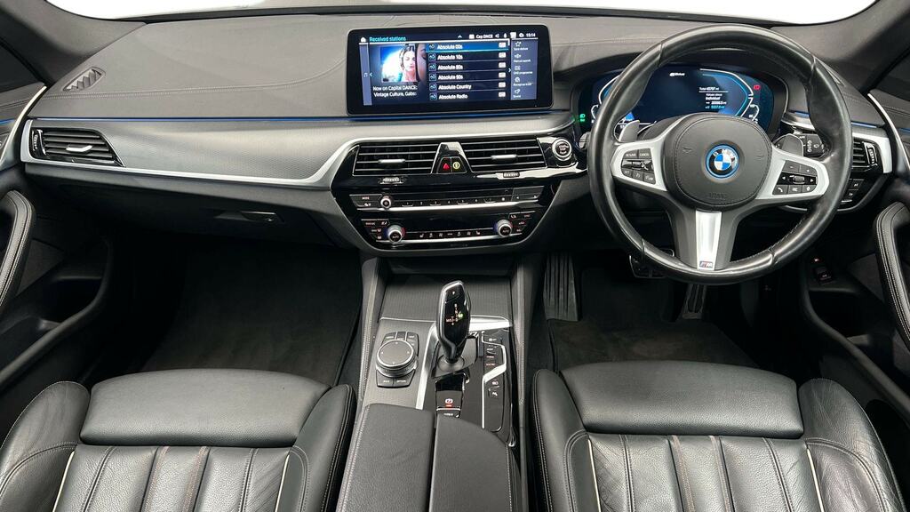BMW 5 Series 530E Xdrive M Sport ND72KMM Grey #4