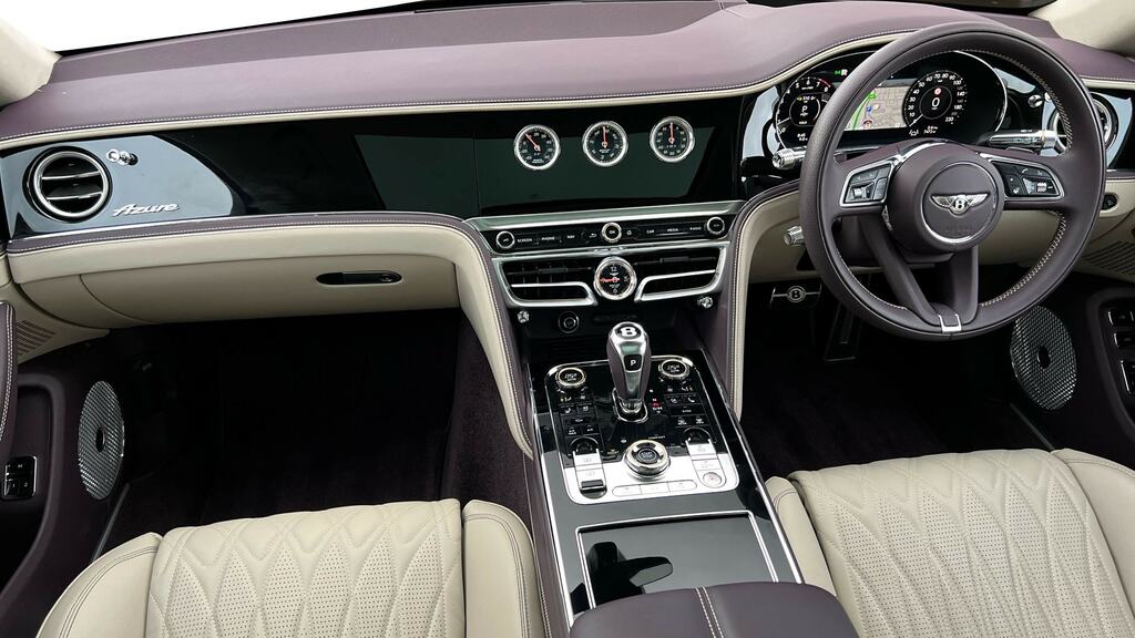 Bentley Flying Spur 4.0 V8 Hybrid Azure DA25OVG Red #2