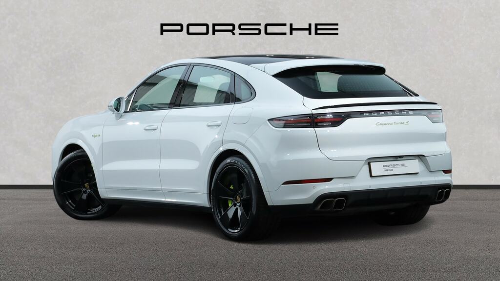 Porsche Cayenne E-hybrid Turbo S Tiptronic S White #2
