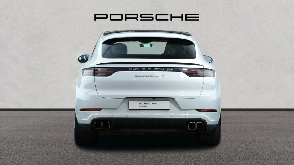 Porsche Cayenne E-hybrid Turbo S Tiptronic S White #6