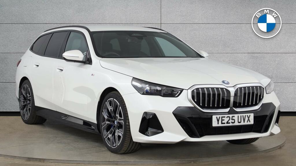 BMW 5 Series 530E M Sport White