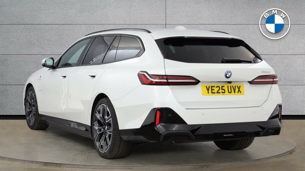 BMW 5 Series 530E M Sport YE25UVX White #2