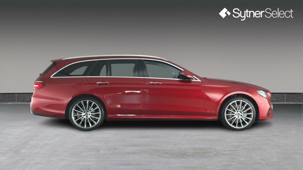 Mercedes-Benz E Class E400d 4Matic Amg Line 9G-tronic Red #3