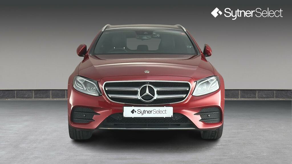 Mercedes-Benz E Class E400d 4Matic Amg Line 9G-tronic Red #4