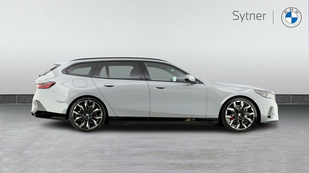 BMW 5 Series 530E M Sport Pro BD26YRG Grey #3