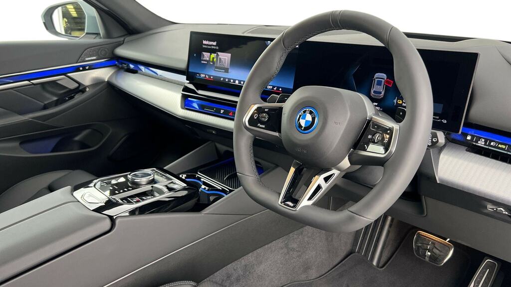 BMW 5 Series 530E M Sport Pro BD26YRG Grey #6