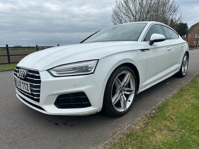 Audi A5 Hatchback 2.0 Tdi Ultra Se 2017 RJ17TTZ White #6