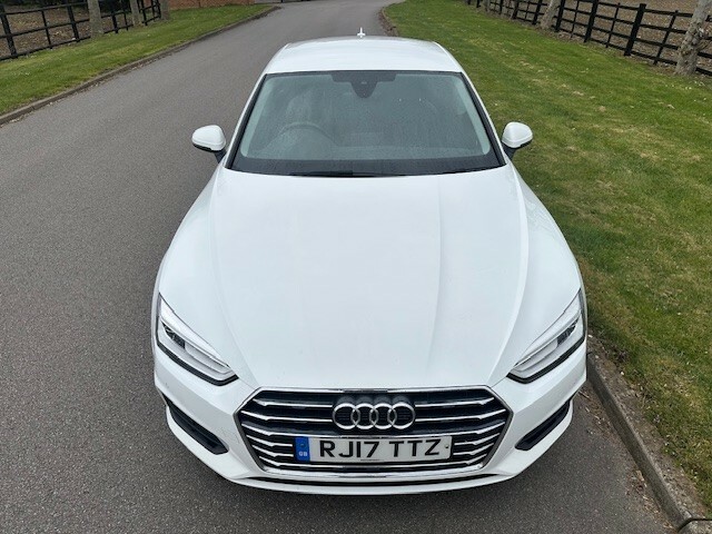 Audi A5 Hatchback 2.0 Tdi Ultra Se 2017 RJ17TTZ White #5