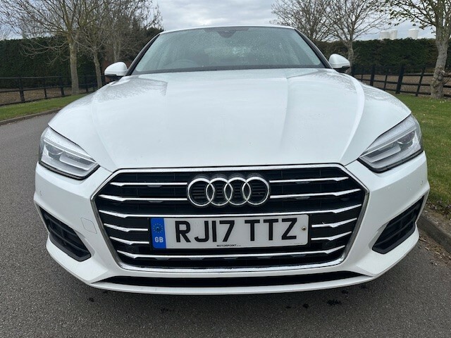 Audi A5 Hatchback 2.0 Tdi Ultra Se 2017 RJ17TTZ White #4